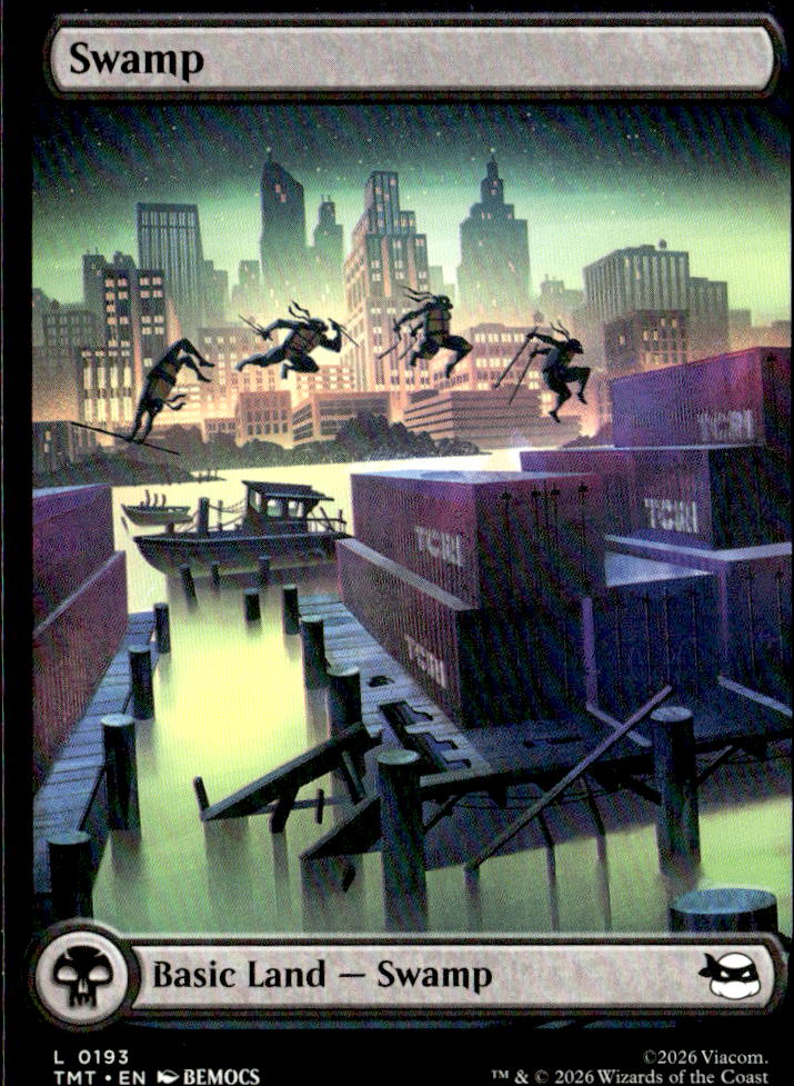 Teenage Mutant Ninja Turtles #193 Swamp (0193)
