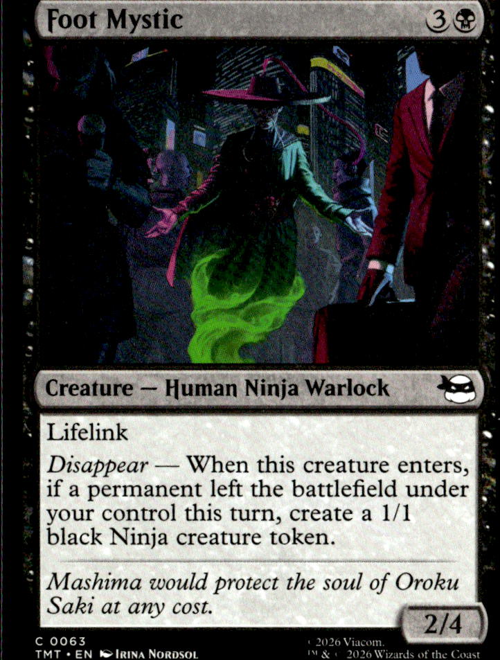 Teenage Mutant Ninja Turtles #63 Foot Mystic