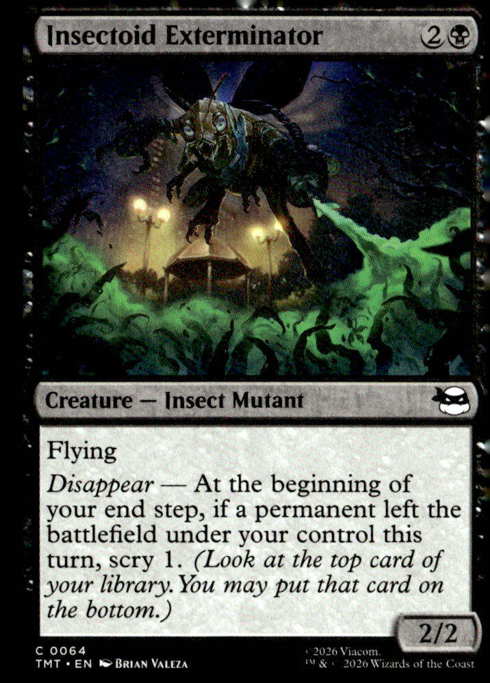 Teenage Mutant Ninja Turtles #64 Insectoid Exterminator