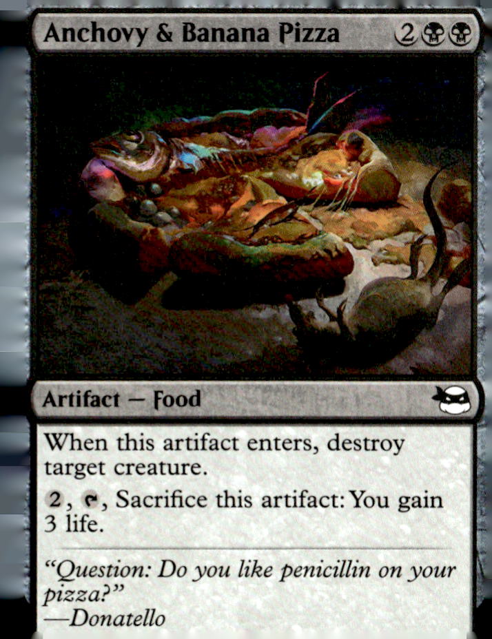 Teenage Mutant Ninja Turtles #57 Anchovy & Banana Pizza