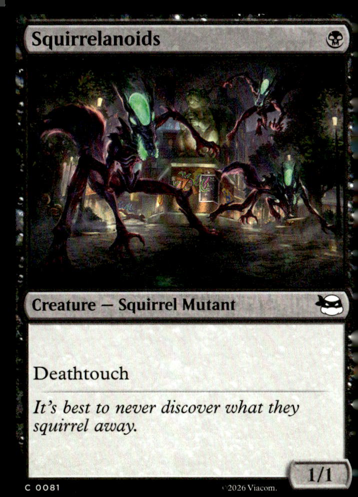 Teenage Mutant Ninja Turtles #81 Squirrelanoids