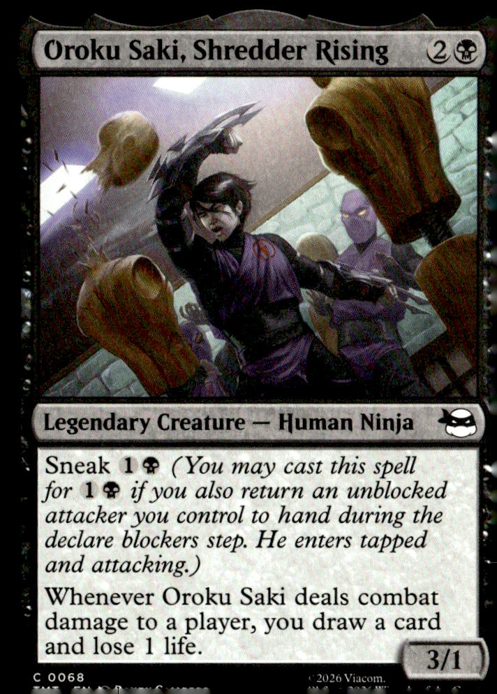 Teenage Mutant Ninja Turtles #68 Oroku Saki, Shredder Rising