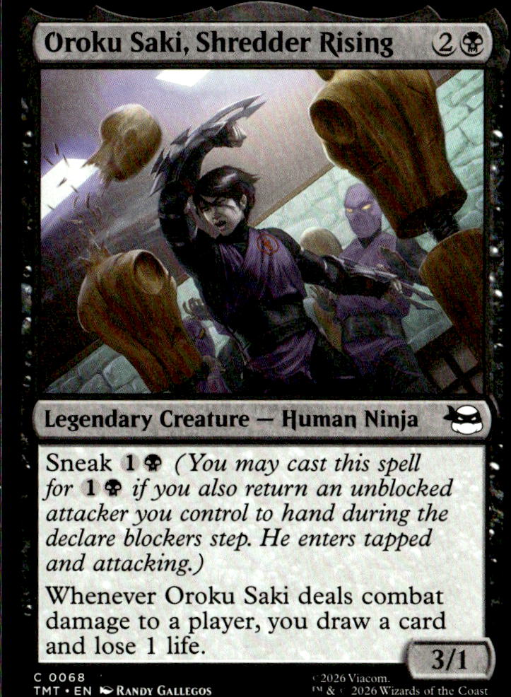 Teenage Mutant Ninja Turtles #68 Oroku Saki, Shredder Rising