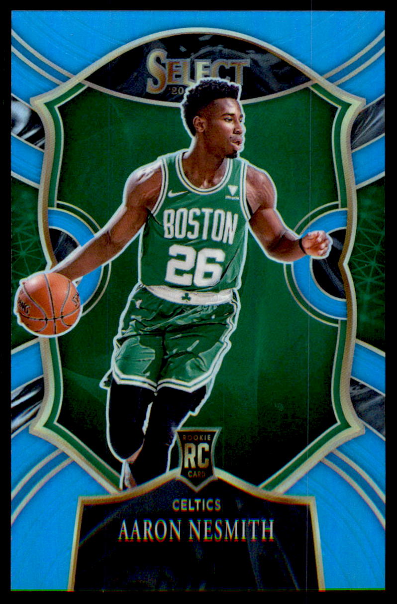 2020-21 Panini Select #74 Aaron Nesmith #/299 Light Blue Prizms Rookie