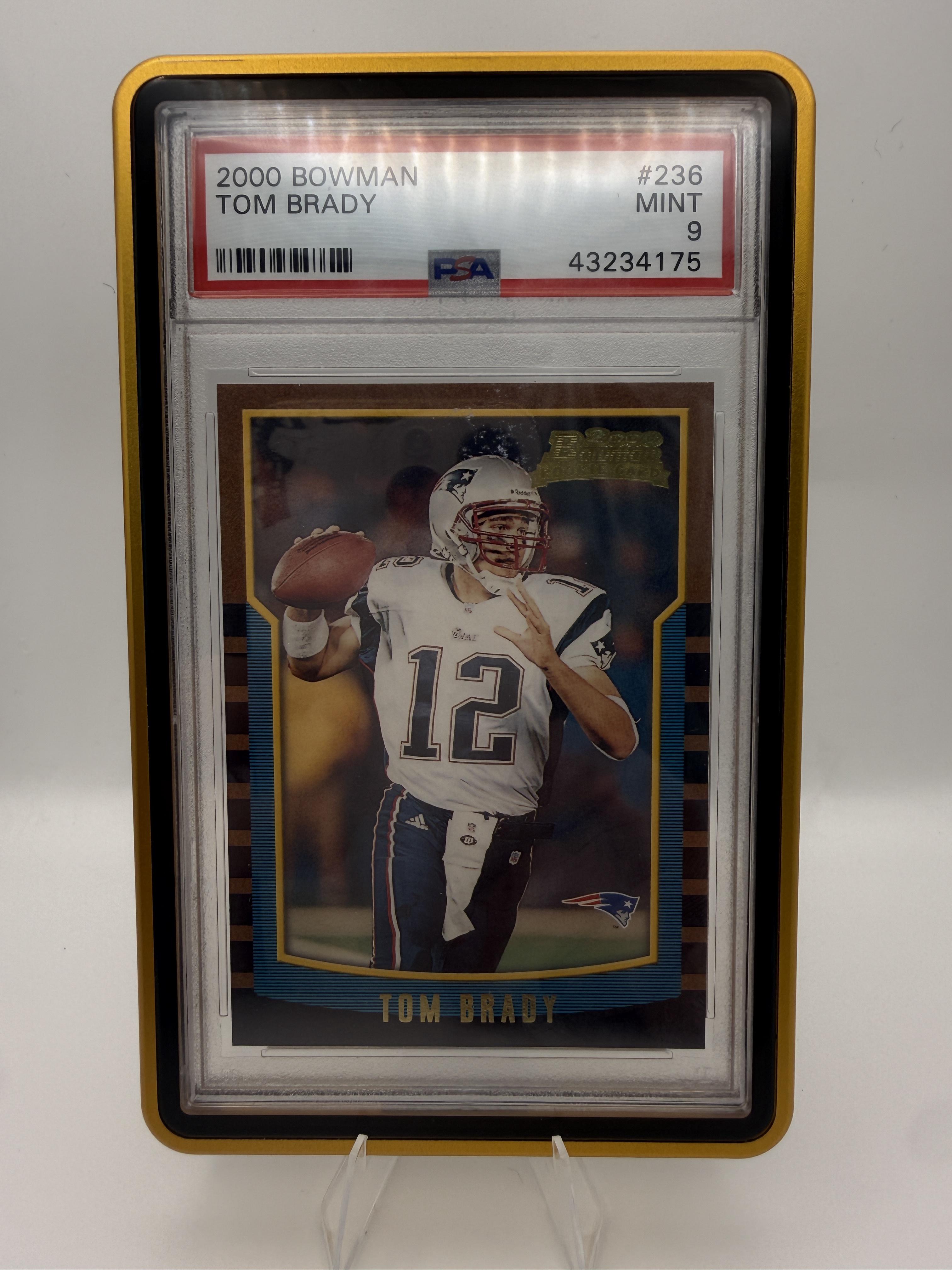Tom Brady Rookie 2000 Bowman #236 PSA 9