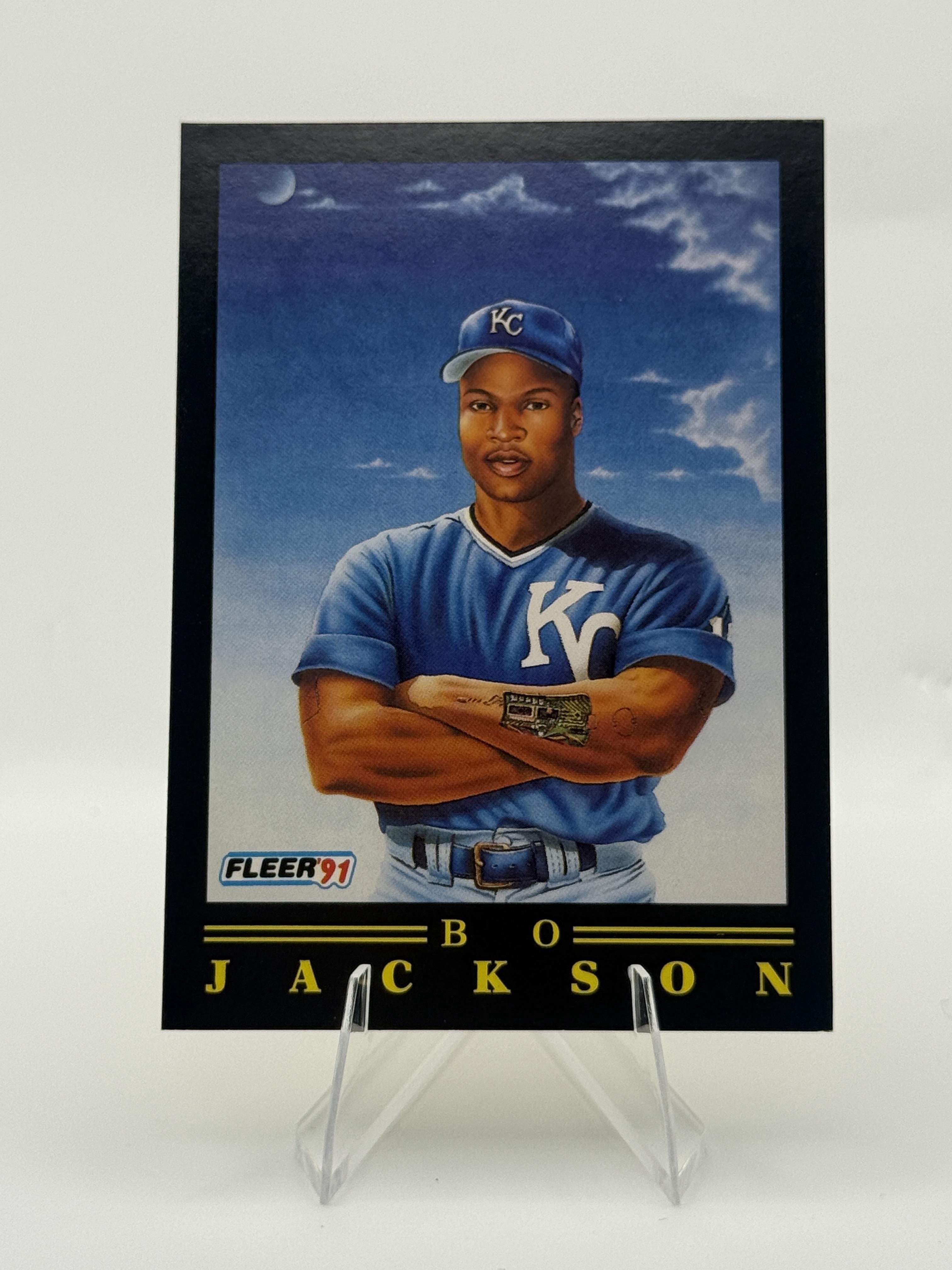 Bo Jackson 1991 Fleer #5  Pro-Visions