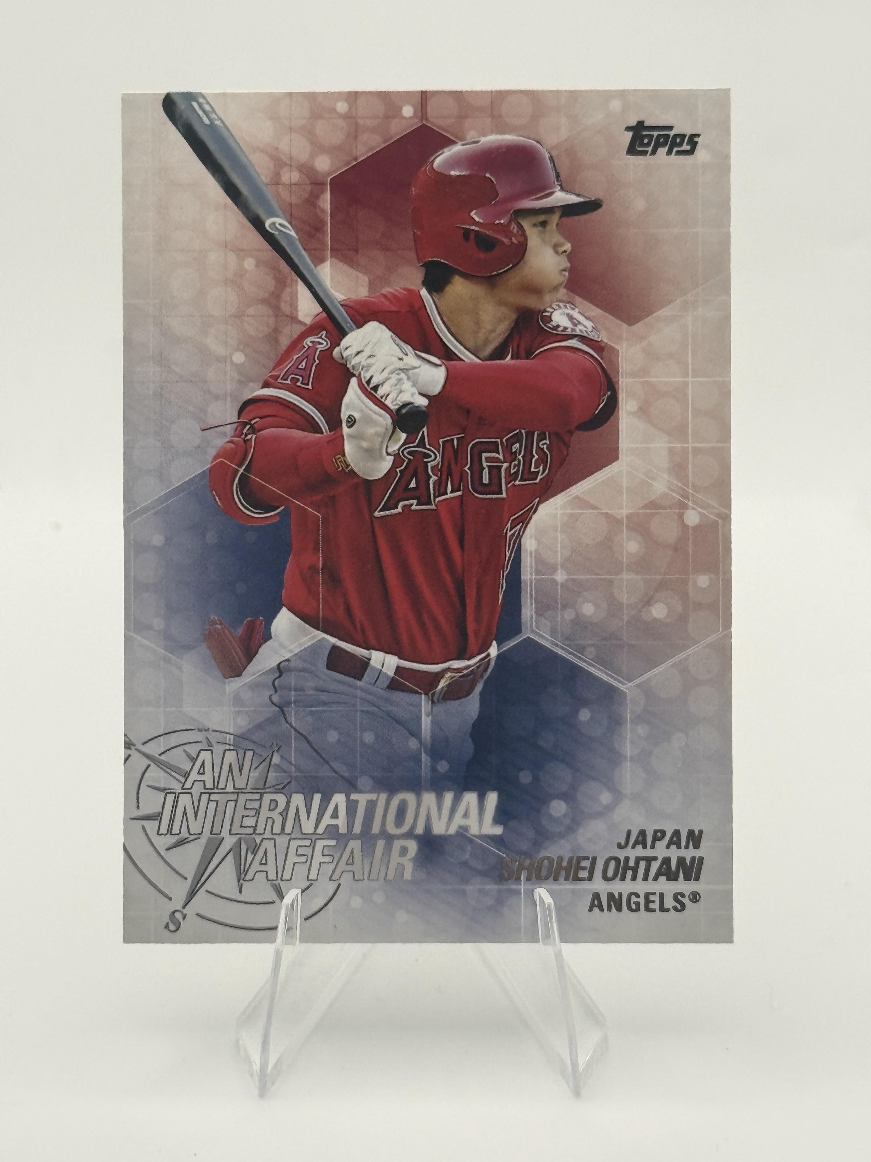 Shohei Ohtani Rookie 2018 Topps Update #IA-23 An International Affair Near Mint