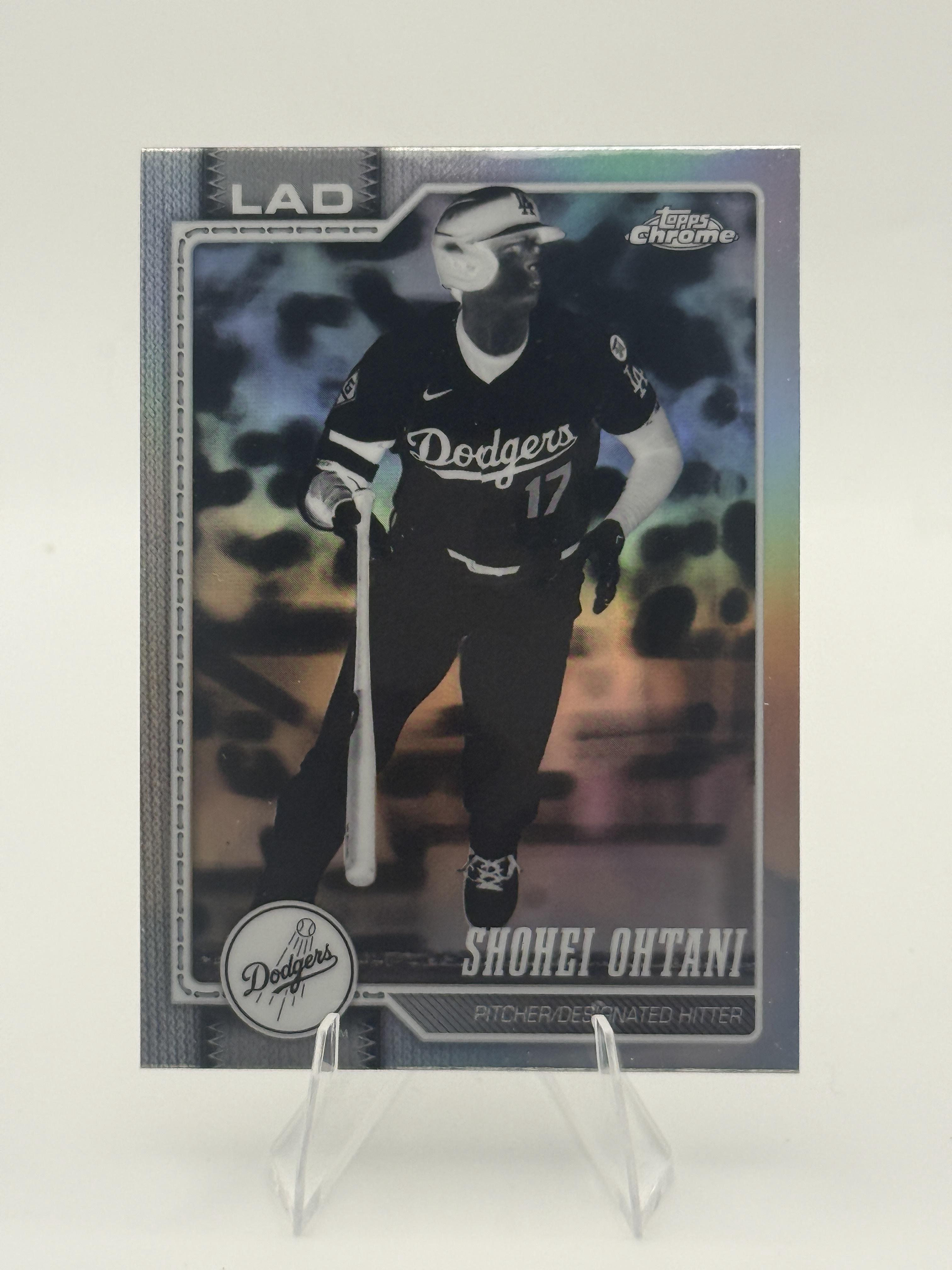 2026 Topps Chrome #1 Shohei Ohtani Negative Refractors