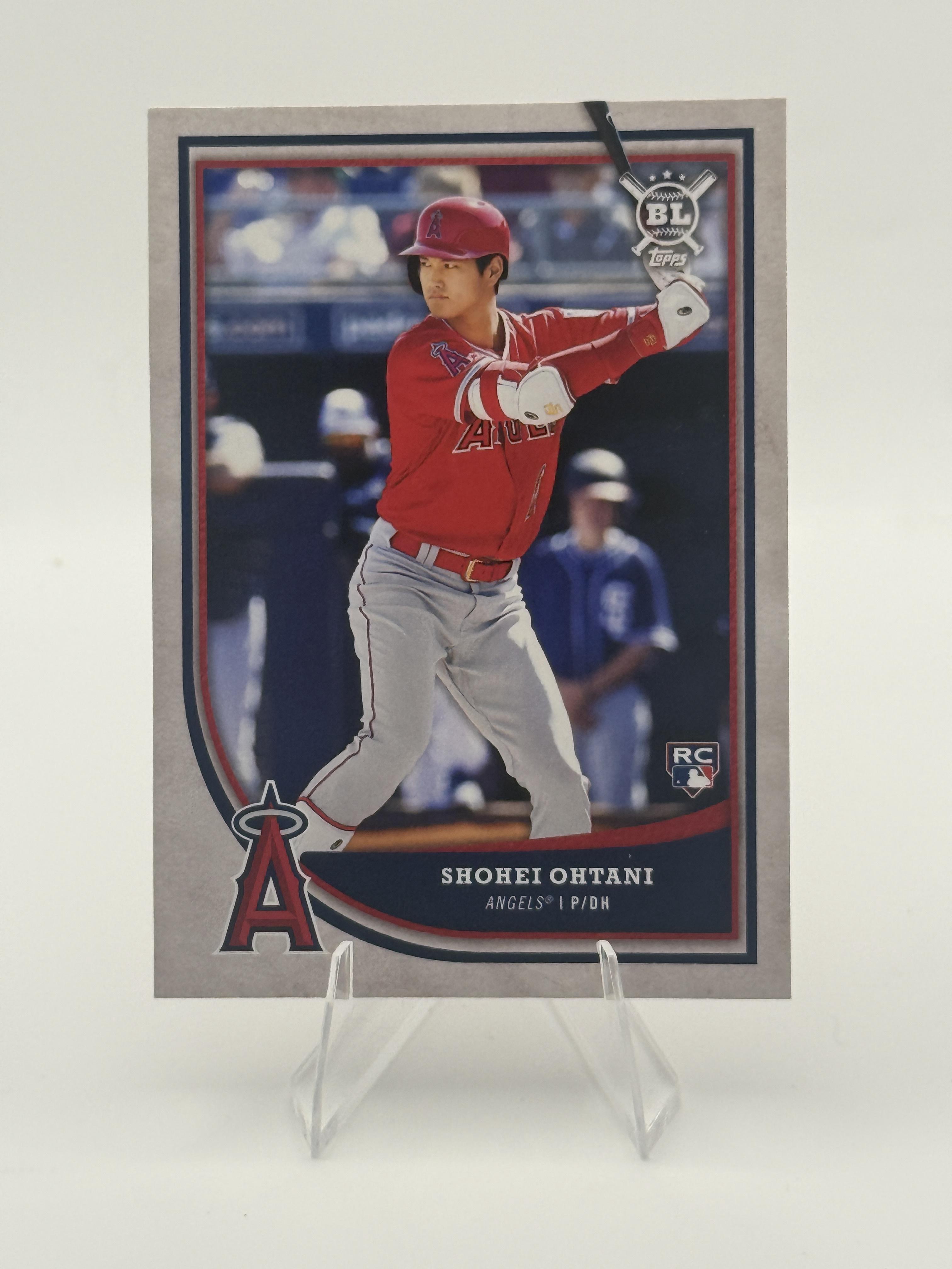 Shohei Ohtani Rookie 2018 Topps Big League #141 Near Mint