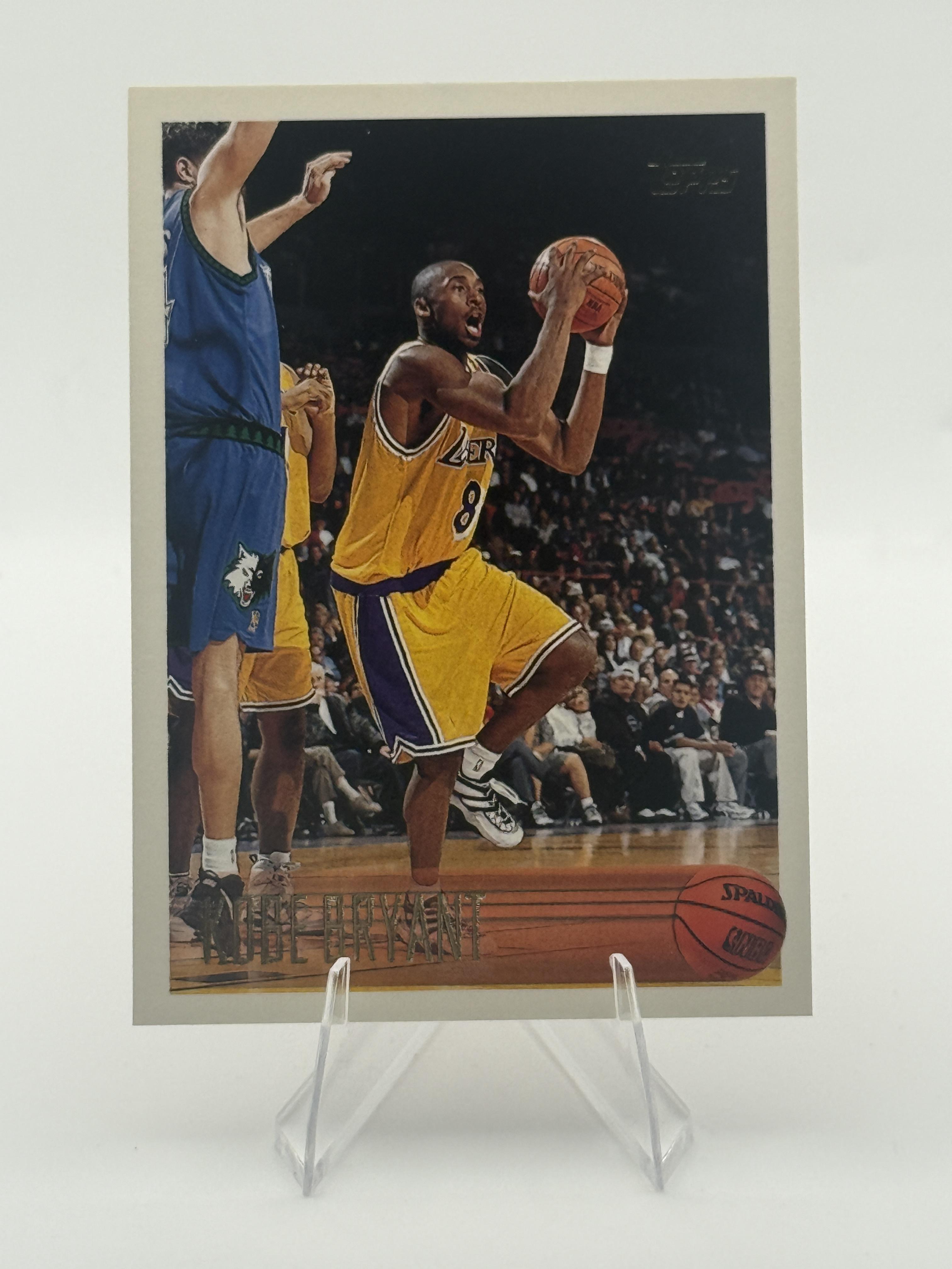 Kobe Bryant Rookie 1996-97 Topps #138 Near Mint