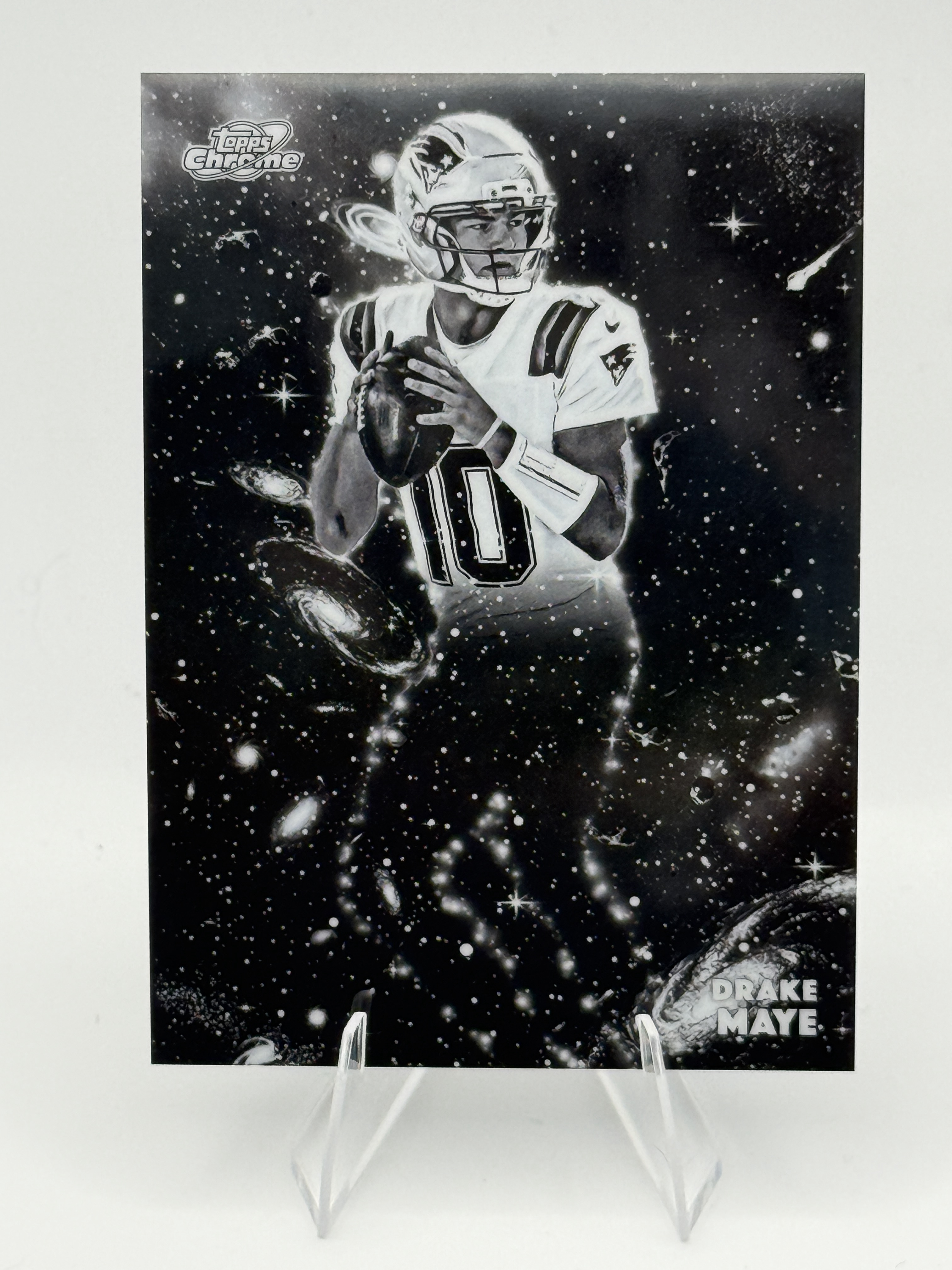 2025 Topps Chrome Cosmic #BCV-38 Drake Maye Constellation Variation