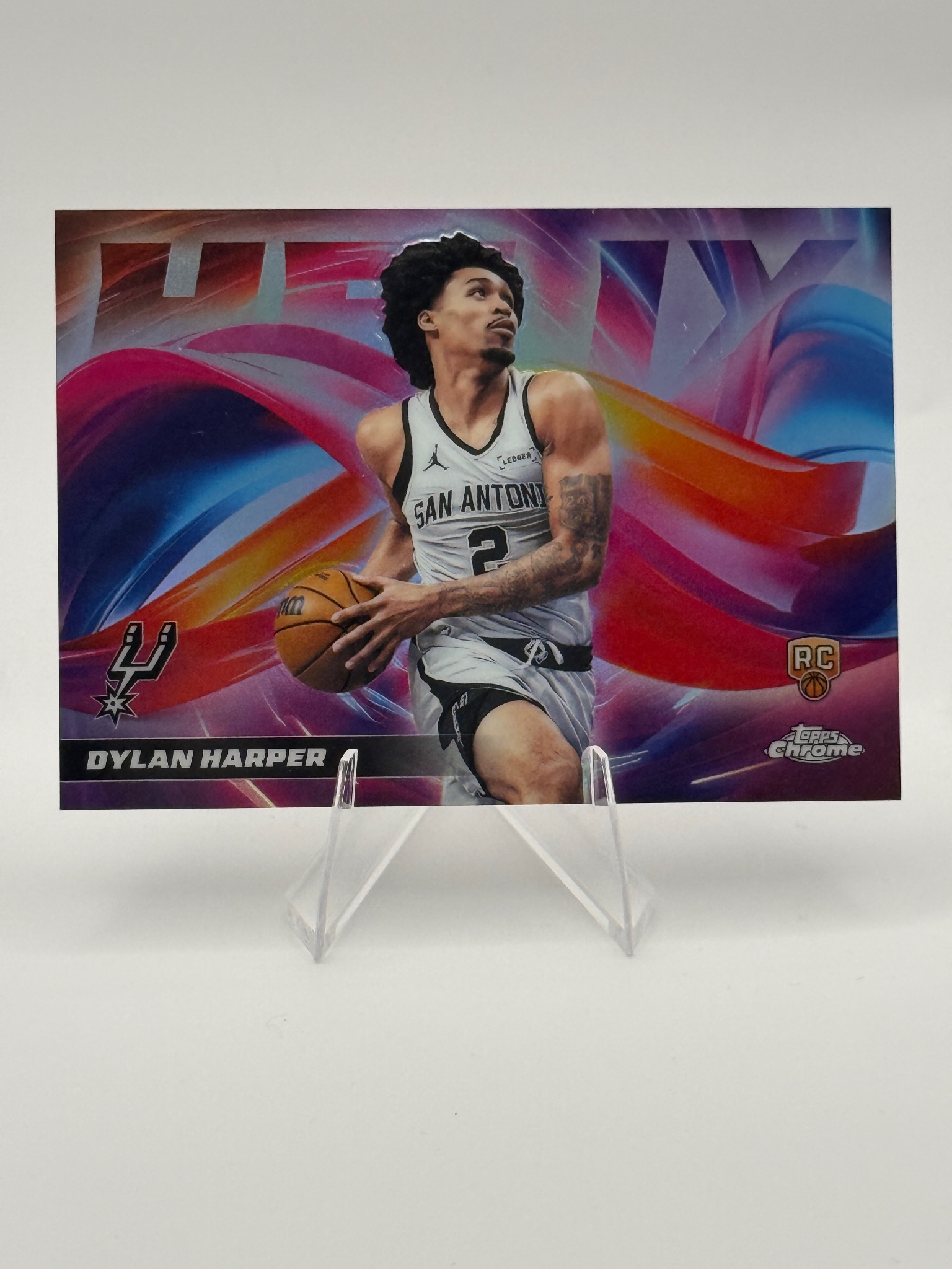 2025-26 Topps Chrome Update #H-17 Dylan Harper Helix