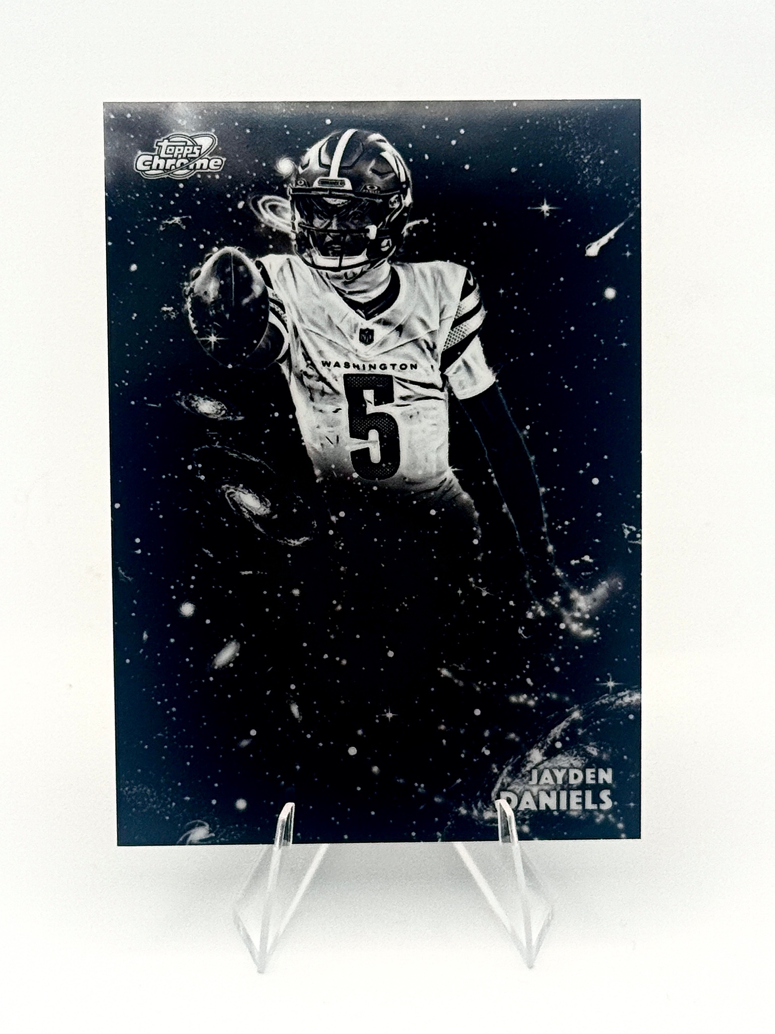 2025 Topps Chrome Cosmic #BCV-54 Jayden Daniels Constellation Variation