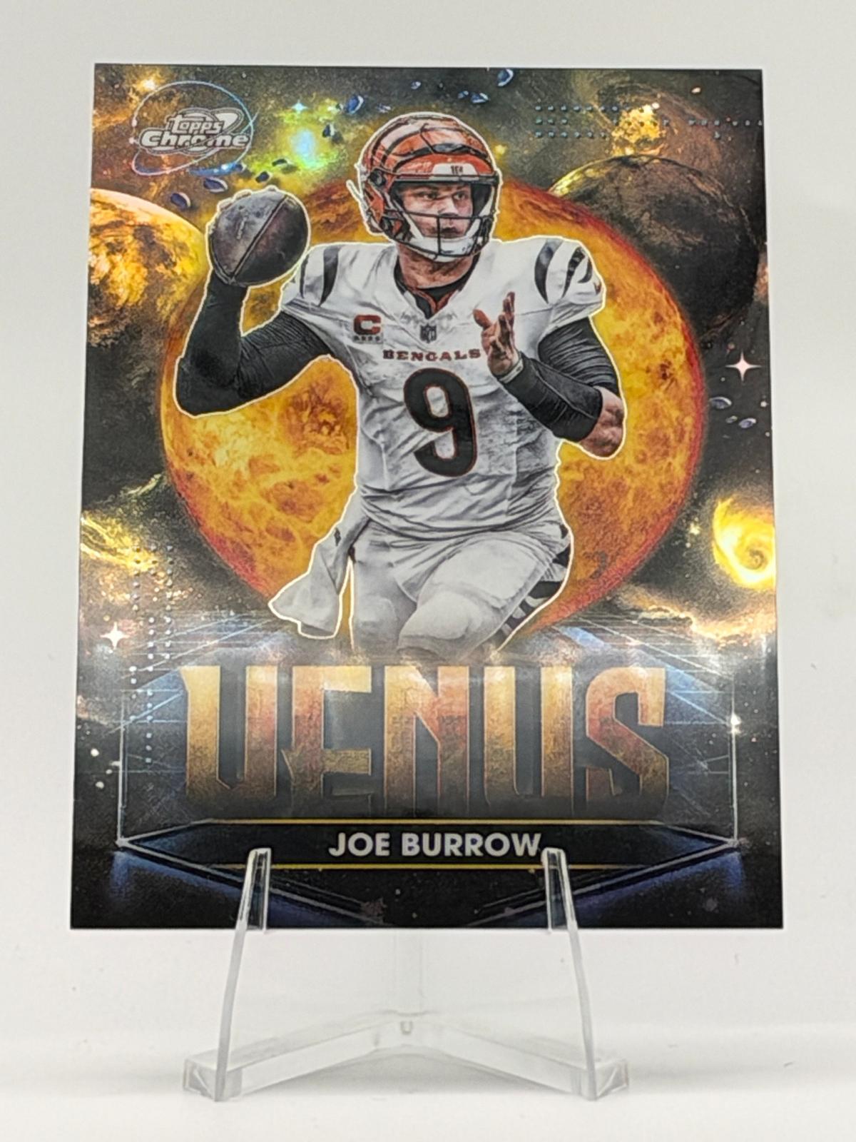 2025 Topps Chrome Cosmic #PPV-JB Joe Burrow Planetary Pursuit Venus