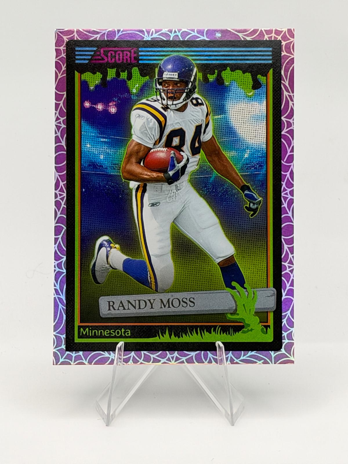 Score-A-Treat #106 Randy Moss Holo Webs