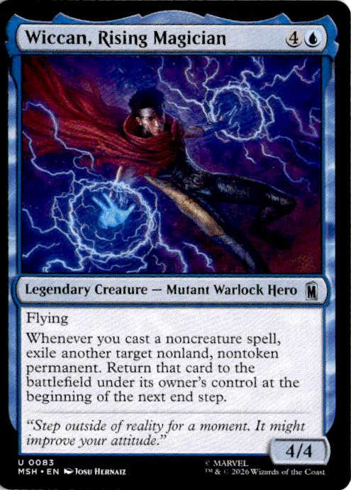 MTG : Marvel Super Heroes Wiccan, Rising Magician