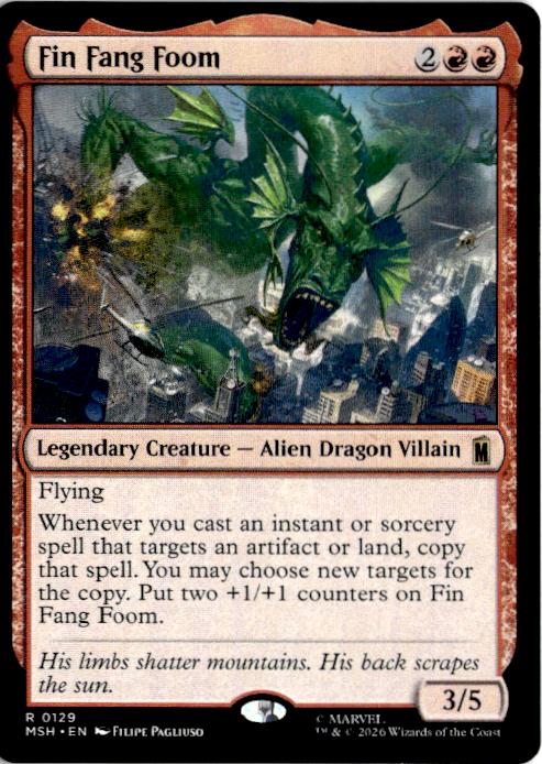 MTG : Marvel Super Heroes Fin Fang Foom
