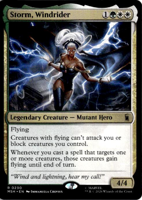 MTG : Marvel Super Heroes Storm, Windrider
