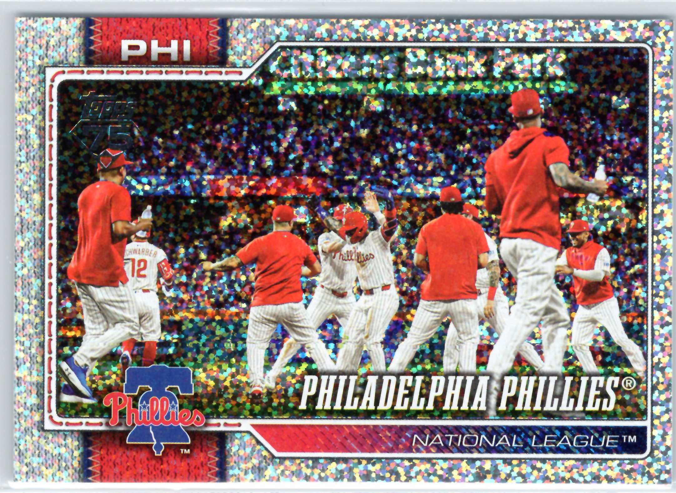 2026 Topps #295 Philadelphia Phillies Confetti