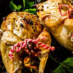 Coquelet farci de Noël