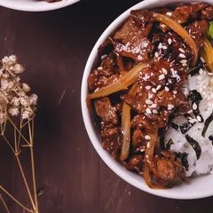 Boeuf aux oignons à la chinoise