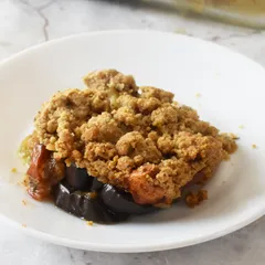 Crumble d'aubergines