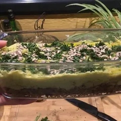 Parmentier de pois cassés vegan