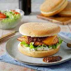 Burger BBQ au poulet