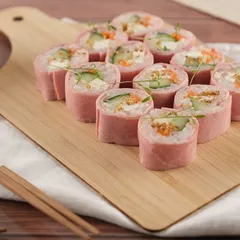 Maki de Jambon, Concombre et Fromage frais