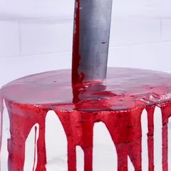 Gâteau ensanglanté d'Halloween