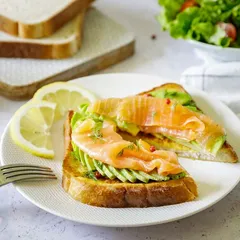 Pain perdu au saumon