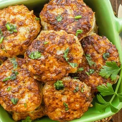 Boulettes de fruits de mer au Airfryer