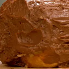 Bûche chocolat-pralin
