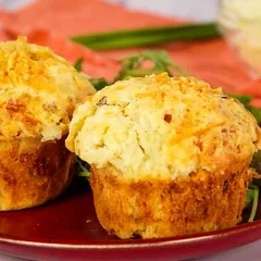 Muffins au fromage à raclette