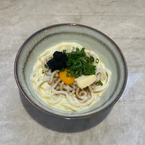 Udon à la crème