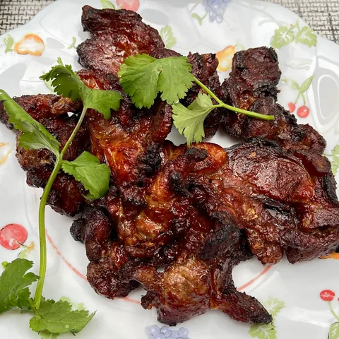 🌟 Échine de porc caramélisée à l’Airfryer 🌟