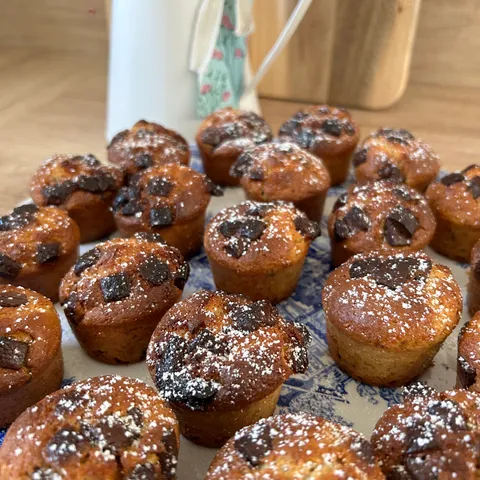 Muffins aux pépites de chocolat