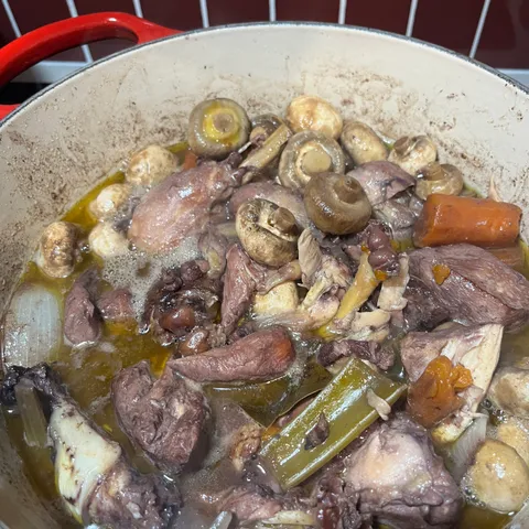 Coq au Vin Rouge