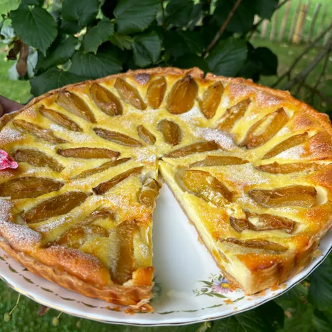 Tarte alsacienne aux prunes