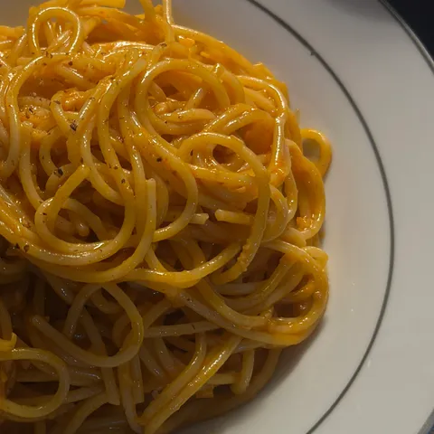 Spaghetti au beurre de Gochujang 🌶️