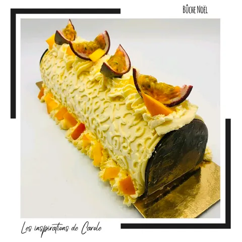 Bûche des Îles Coco Caline façon Felder