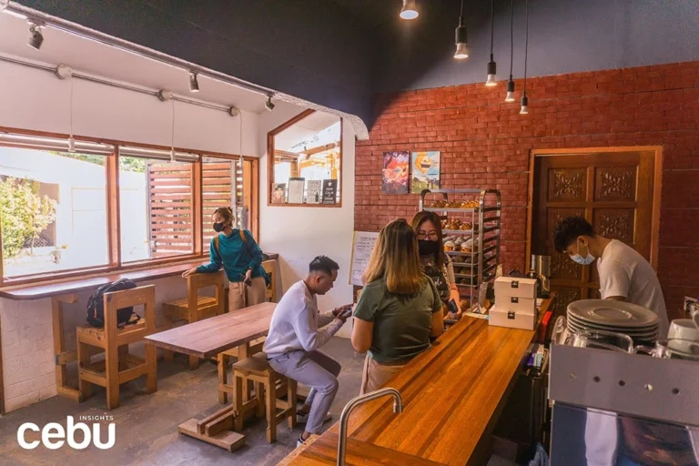 Wide Shot of the 5G Coffee House from 2022