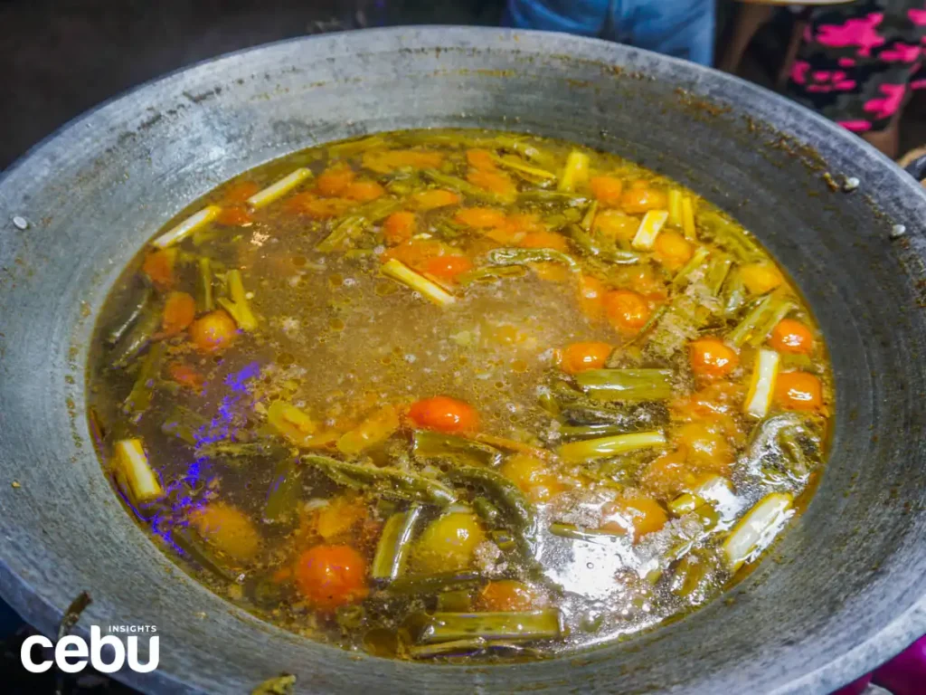 A wok full of Larang