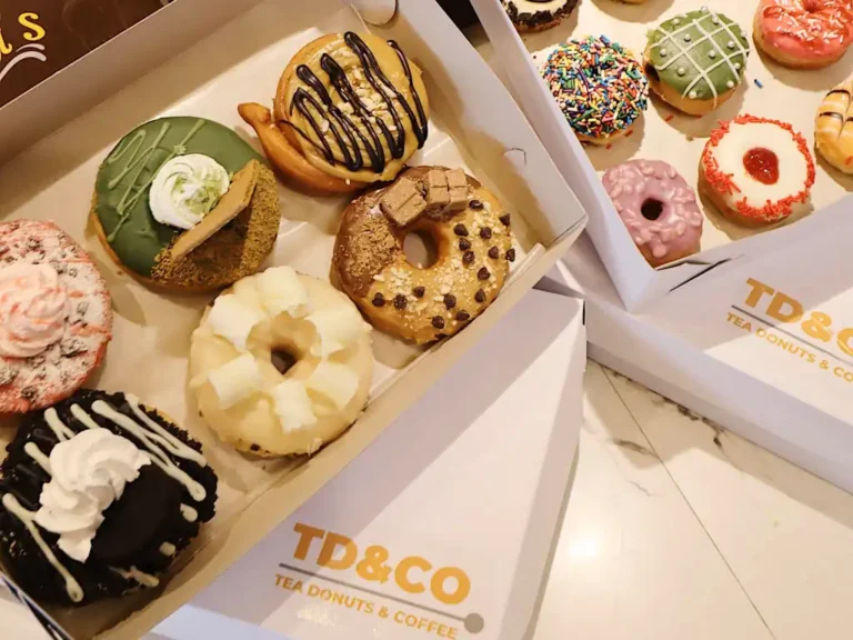 Donuts from the TD & Co Donut Shop in Banawa