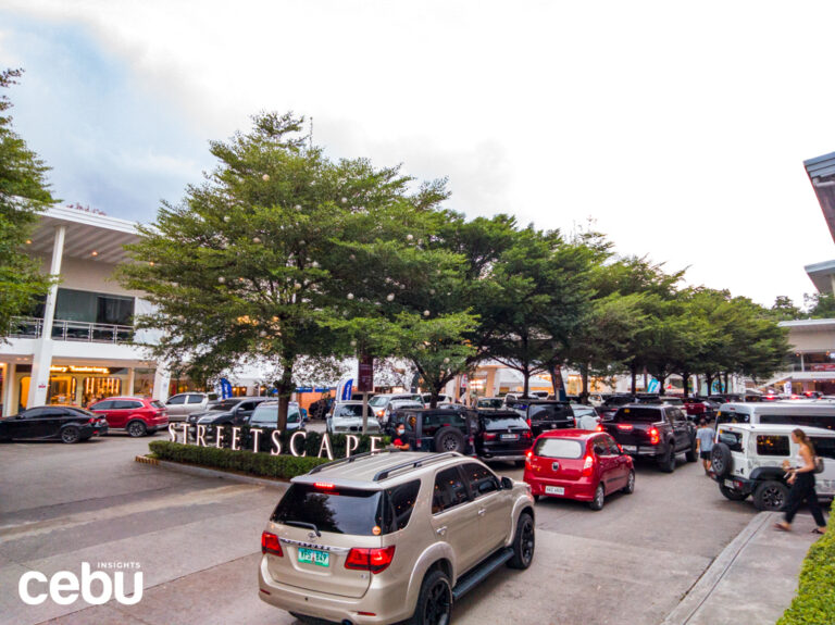 Parking area of the Streetscape strip small