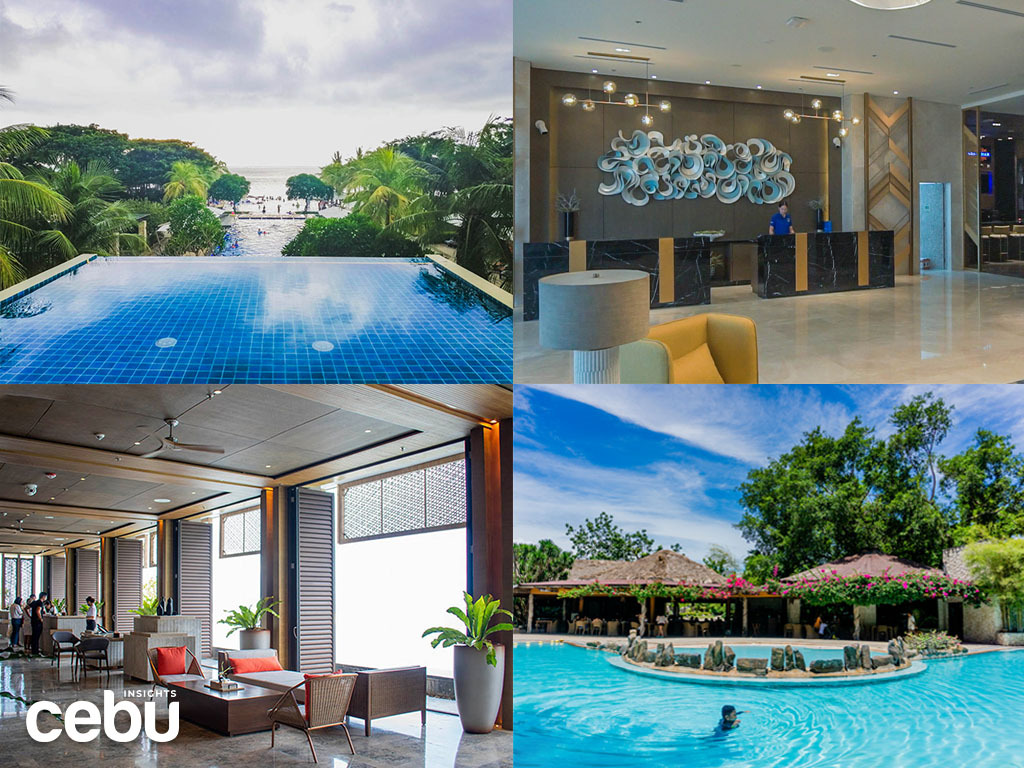 Hotels_in_Lapu_Lapu_City_-_2 collage of several hotels in Lapu-Lapu City