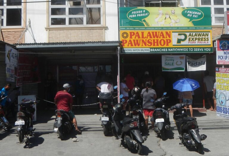 Palawan Pawnshop, one of the many remittance centers in the Philippines