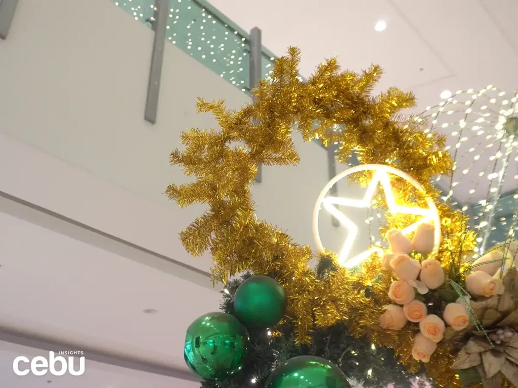 One of the Christmas displays in Cebu City