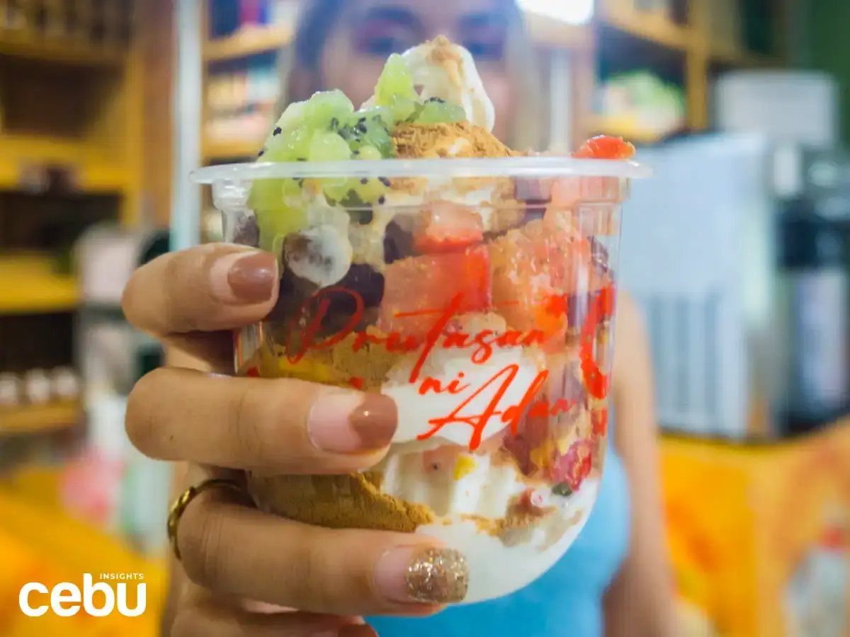 A froyo cup from one of the top Frozen yogurt shops in Cebu