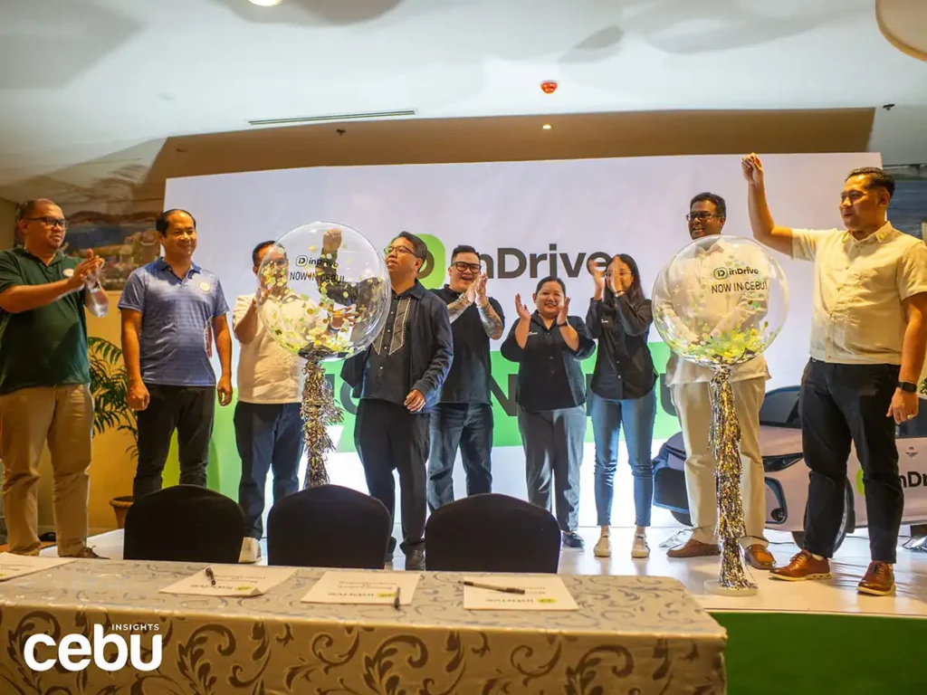 Press conference for the launch of inDrive Philippines in Cebu